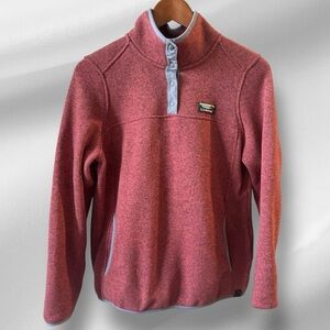 LL Bean Sweater Fleece Pull Over